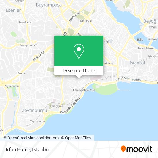 İrfan Home map