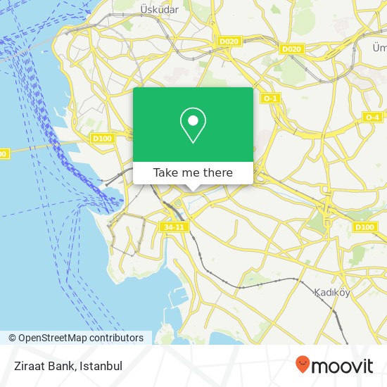 Ziraat Bank map