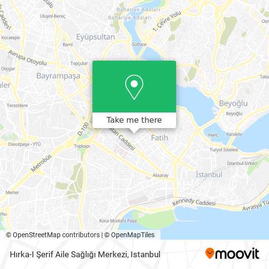 Hırka-I Şerif Aile Sağlığı Merkezi map