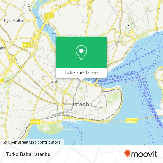 Turko Baba map