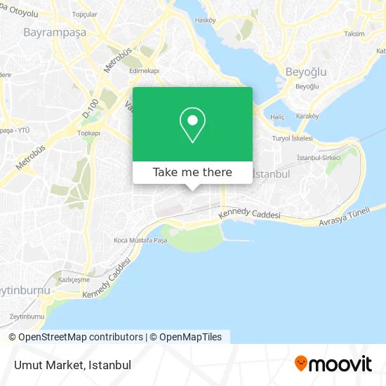 Umut Market map
