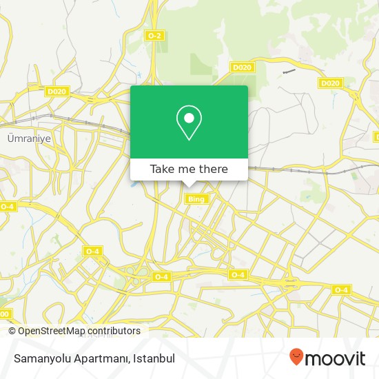 Samanyolu Apartmanı map