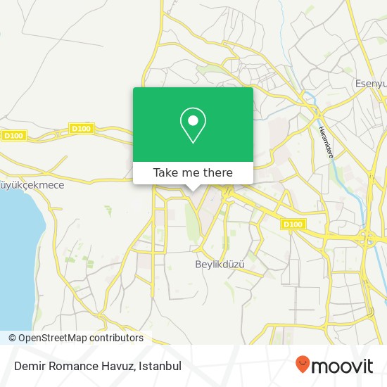 Demir Romance Havuz map
