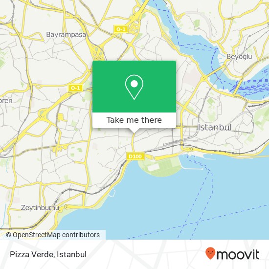 Pizza Verde map