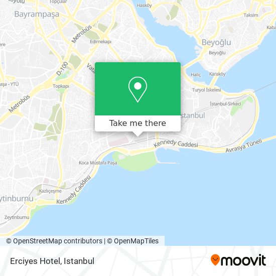 Erciyes Hotel map