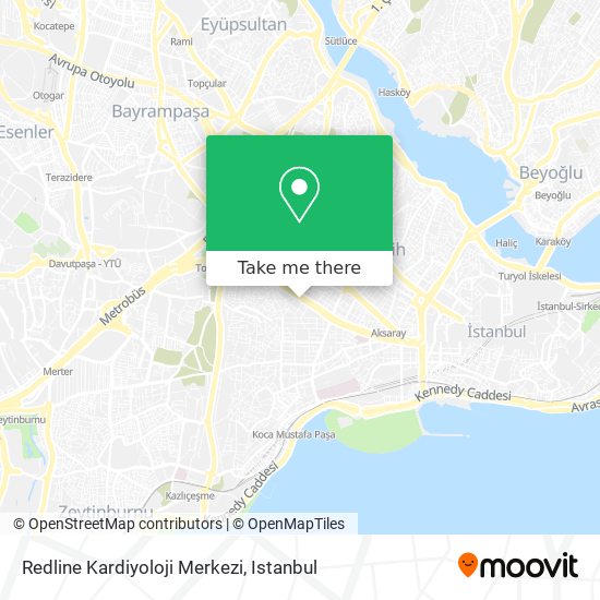 Redline Kardiyoloji Merkezi map