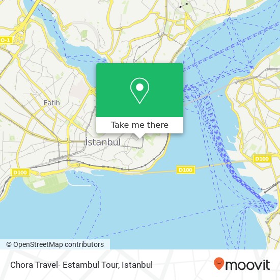 Chora Travel- Estambul Tour map