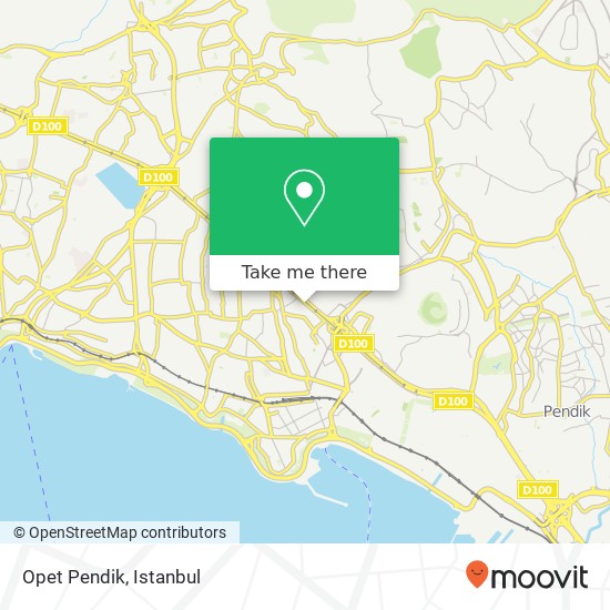 Opet Pendik map