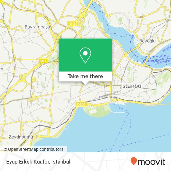 Eyup Erkek Kuafor map