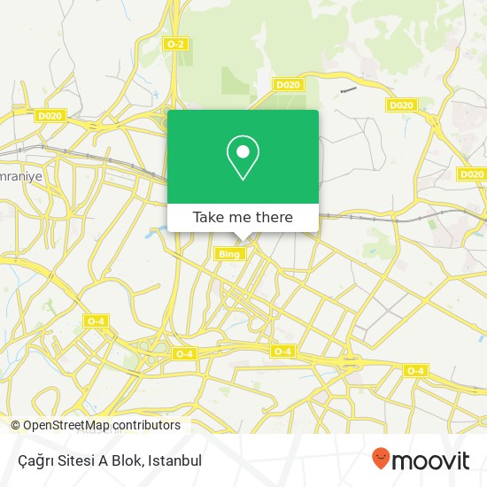 Çağrı Sitesi A Blok map