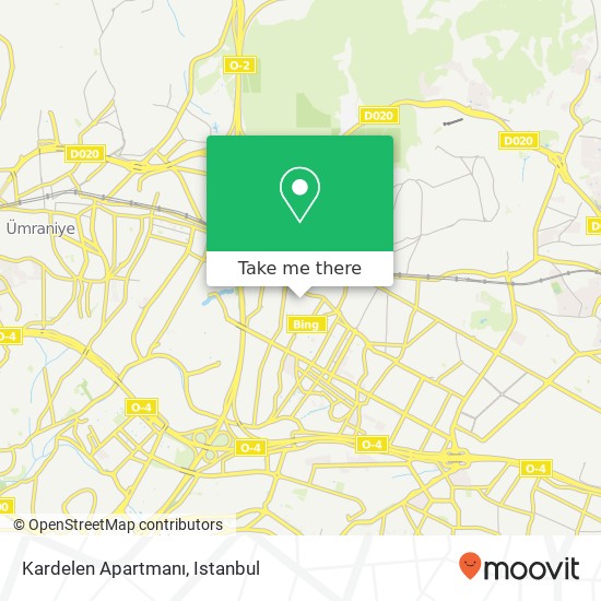 Kardelen Apartmanı map