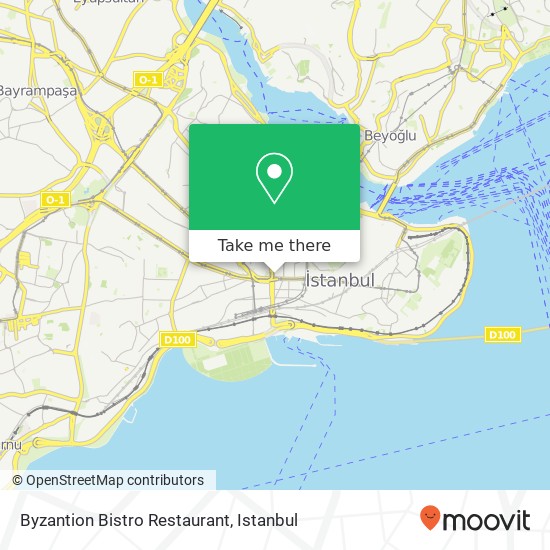 Byzantion Bistro Restaurant map