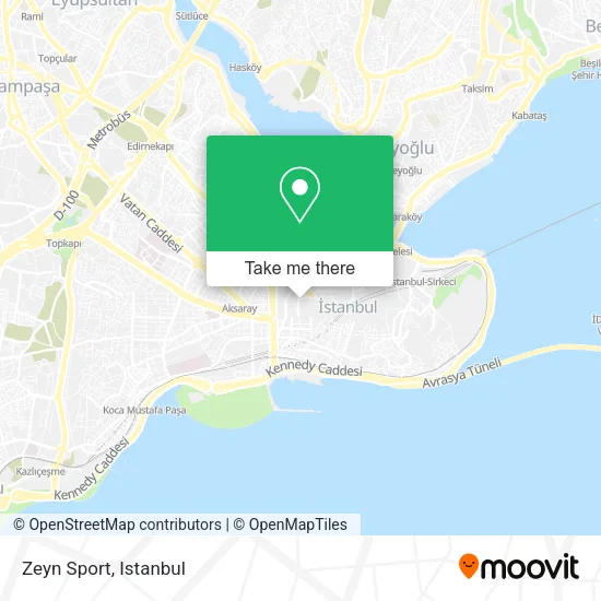Zeyn Sport map