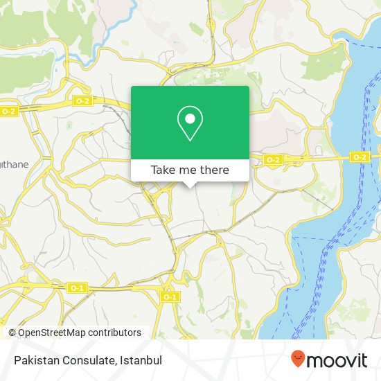 Pakistan Consulate map