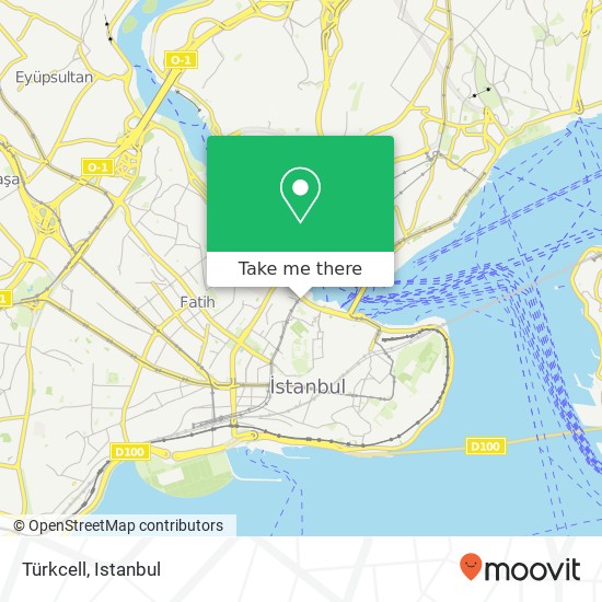 Türkcell map