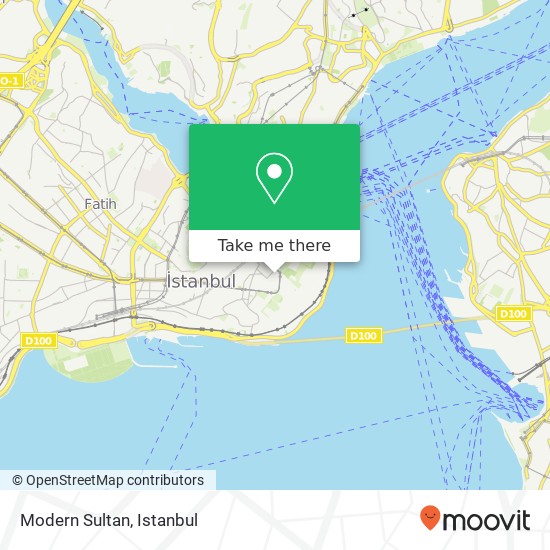 Modern Sultan map