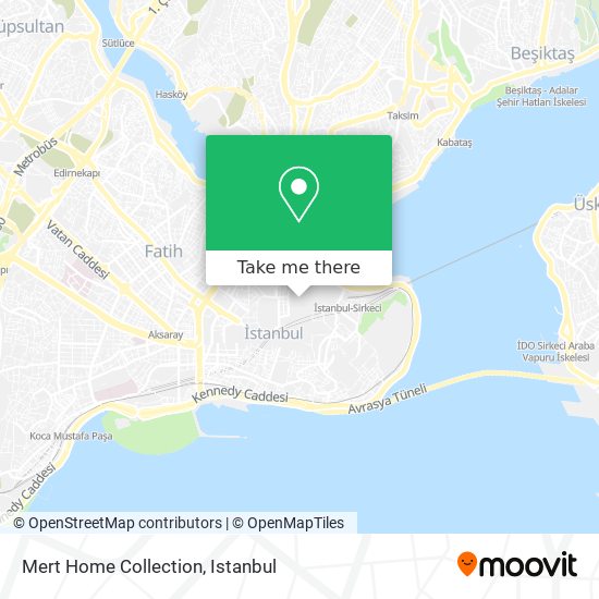 Mert Home Collection map