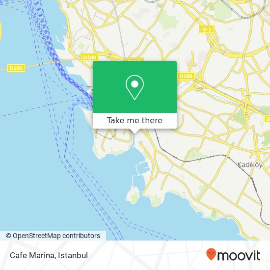 Cafe Marina map