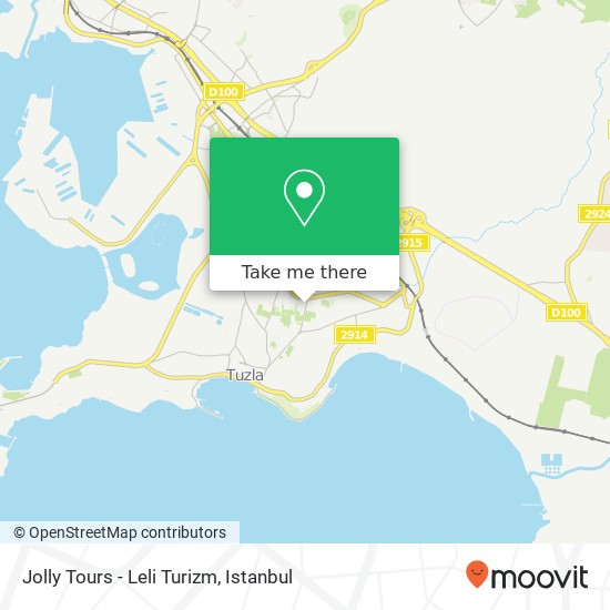 Jolly Tours - Leli Turizm map