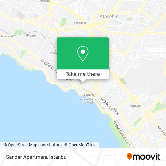 Sander Apartmanı map