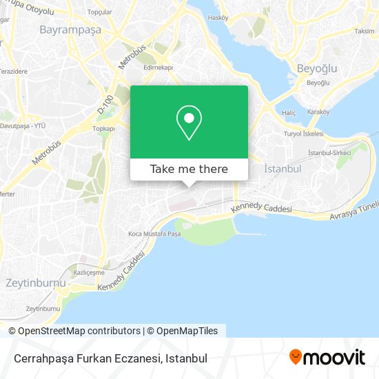 Cerrahpaşa Furkan Eczanesi map