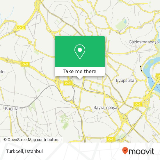 Turkcell map