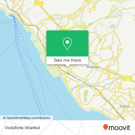 Vodafone map