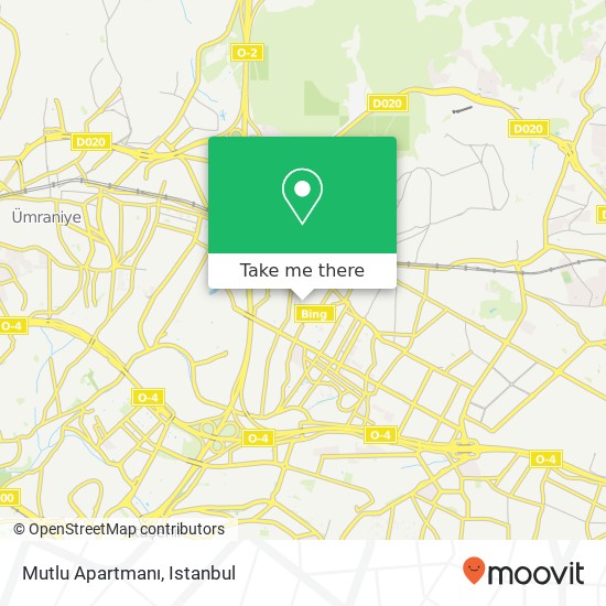 Mutlu Apartmanı map