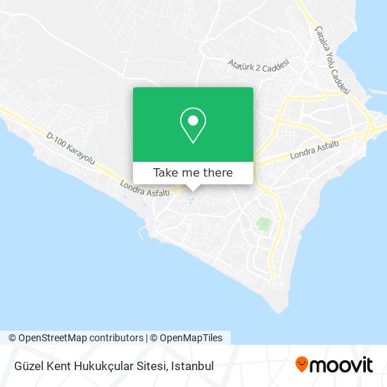 Güzel Kent Hukukçular Sitesi map