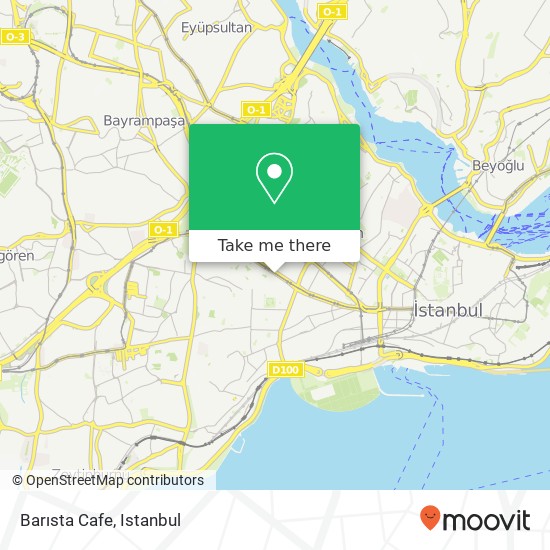 Barısta Cafe map