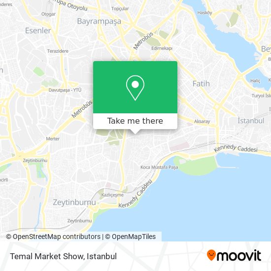 Temal Market Show map