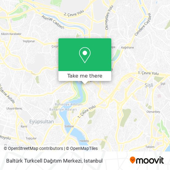 Baltürk Turkcell Dağıtım Merkezi map