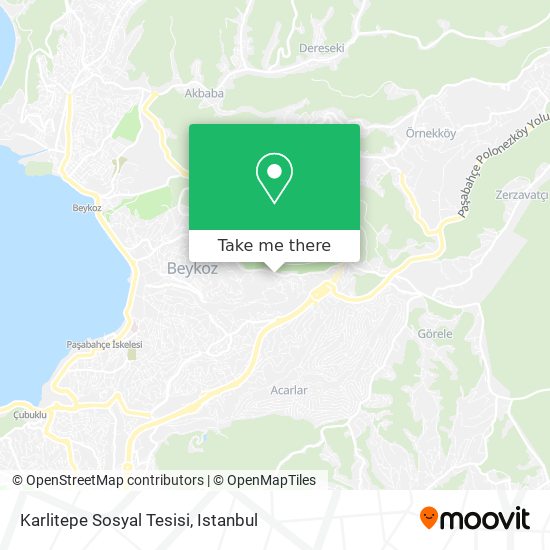 Karlitepe Sosyal Tesisi map