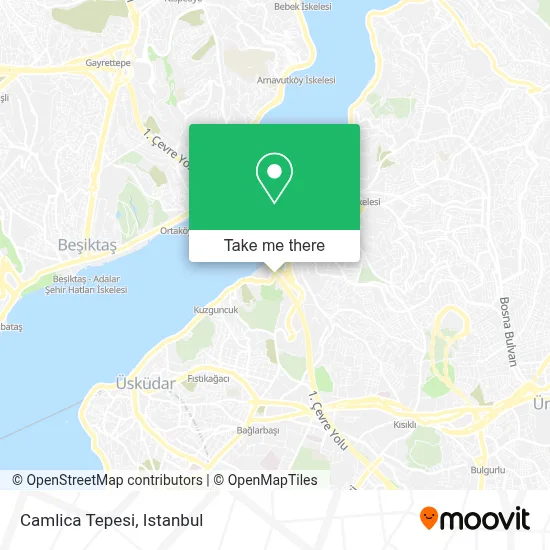 Camlica Tepesi map