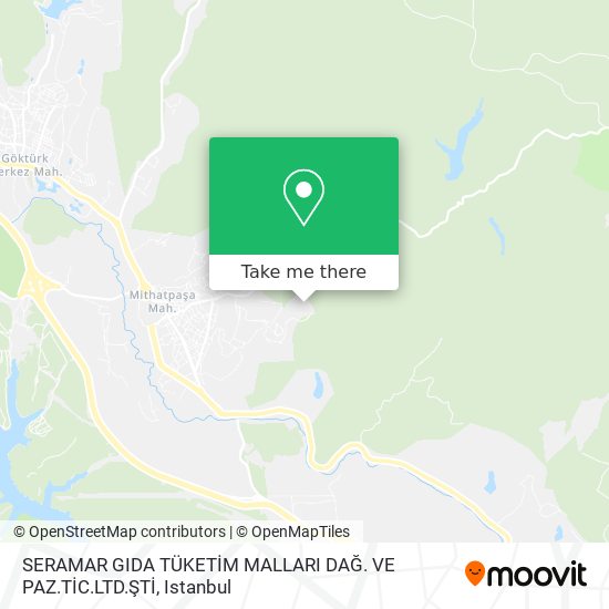 SERAMAR GIDA TÜKETİM MALLARI DAĞ. VE PAZ.TİC.LTD.ŞTİ map