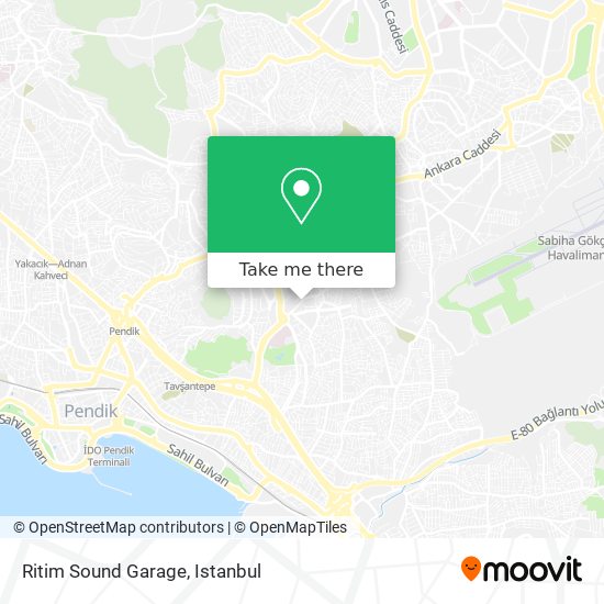 Ritim Sound Garage map