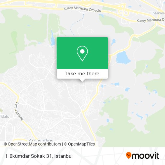 Hükümdar Sokak 31 map