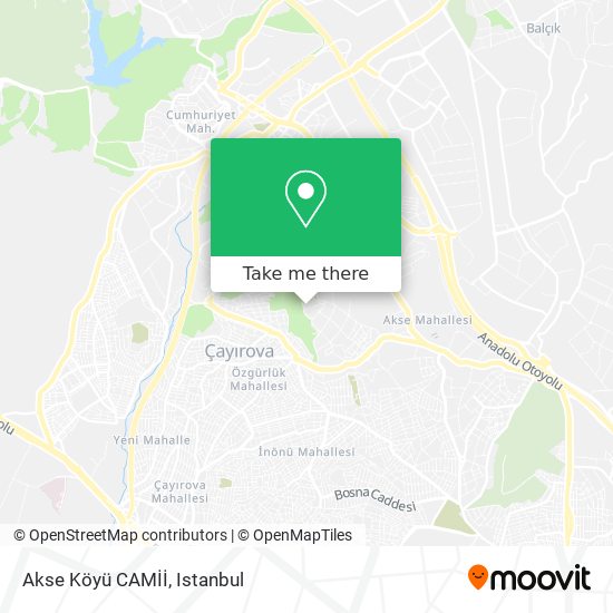 Akse Köyü CAMİİ map