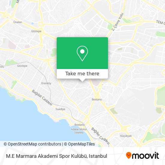 M.E Marmara Akademi Spor Kulübü map