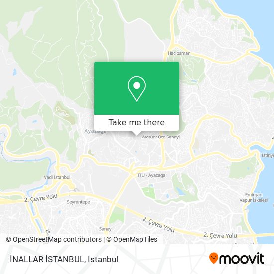 İNALLAR İSTANBUL map