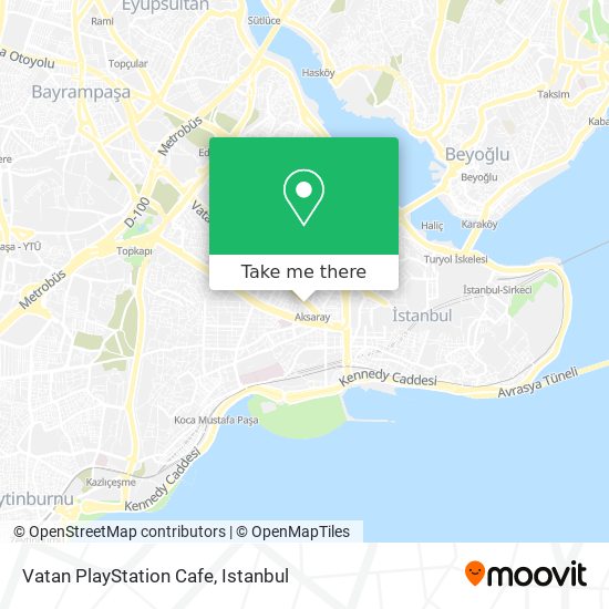 Vatan PlayStation Cafe map