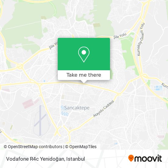 Vodafone R4c Yenidoğan map