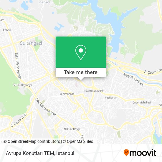 Avrupa Konutları TEM map