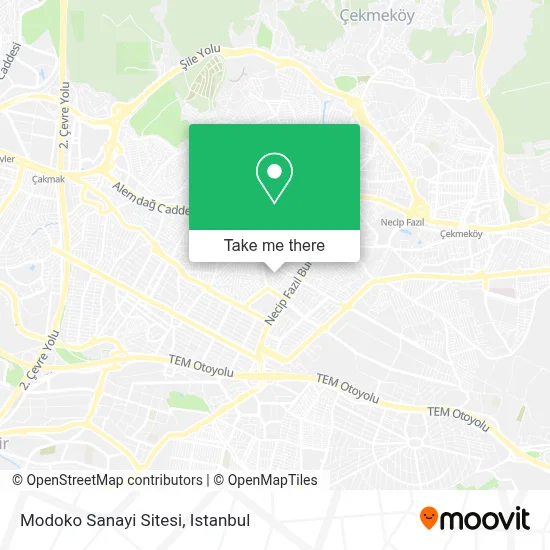 Modoko Sanayi Sitesi map