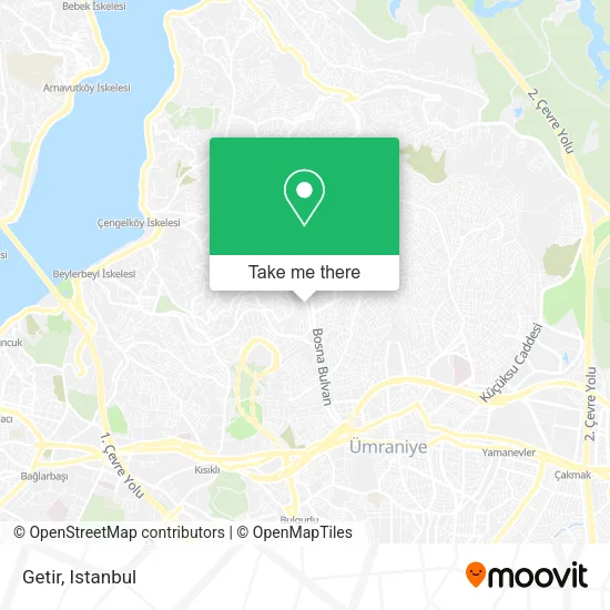 Getir map