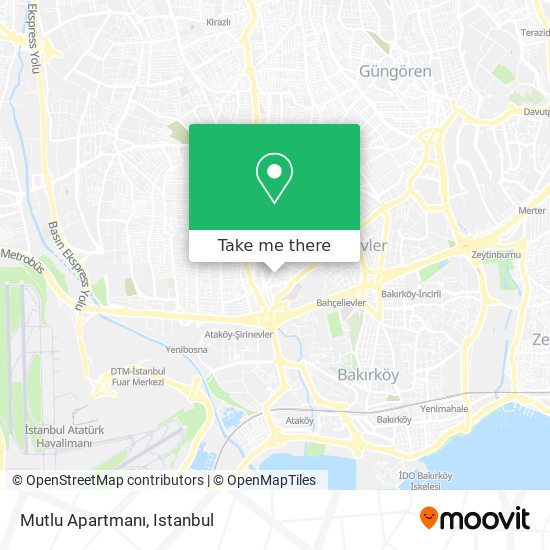 Mutlu Apartmanı map