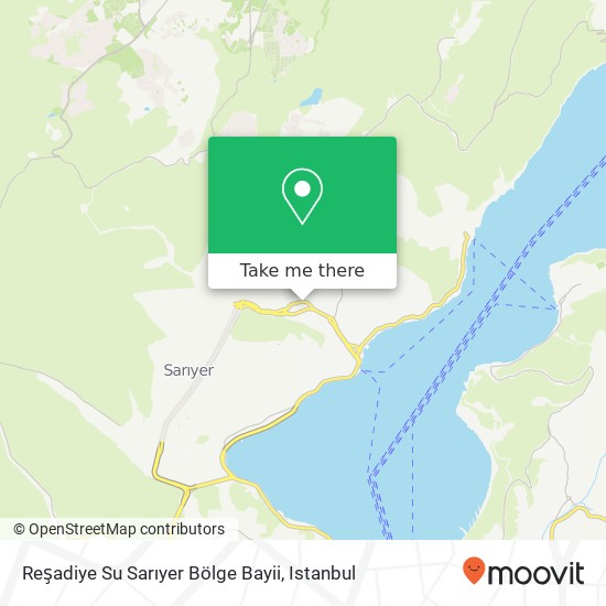 Reşadiye Su Sarıyer Bölge Bayii map