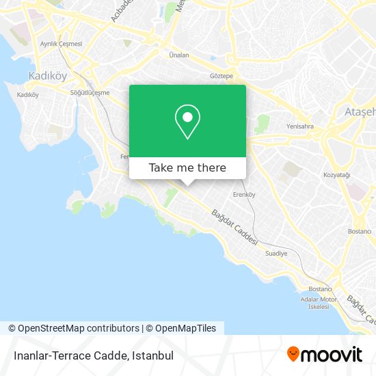 Inanlar-Terrace Cadde map