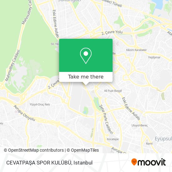 CEVATPAŞA SPOR KULÜBÜ map