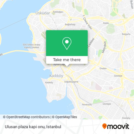 Ulusan plaza kapi onu map